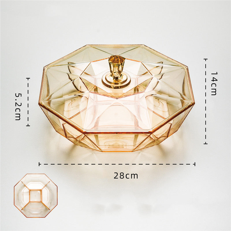 Simple Living Room Coffee Table Plastic Fruit Plate