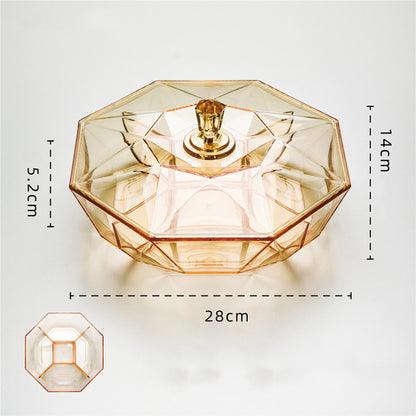 Simple Living Room Coffee Table Plastic Fruit Plate