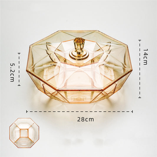 Simple Living Room Coffee Table Plastic Fruit Plate