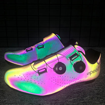 Color-changing Reflective Couple Cycling Shoes Men And Women Road - FLIPSTYLEZLLC