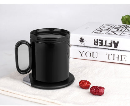 Wireless Charger Induction Multifunctional USB Warm Heating Coaster