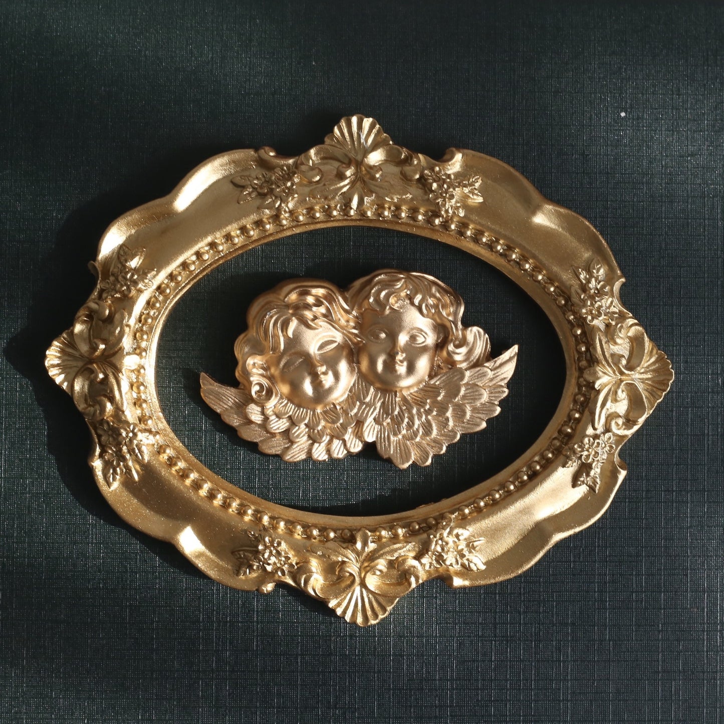 Golden Retro Photo Frame Nail Art Jewelry Decoration Home Decoration Photography Background Shooting Photo Props