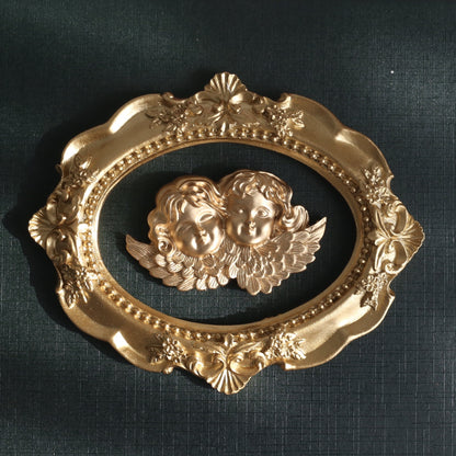 Golden Retro Photo Frame Nail Art Jewelry Decoration Home Decoration Photography Background Shooting Photo Props