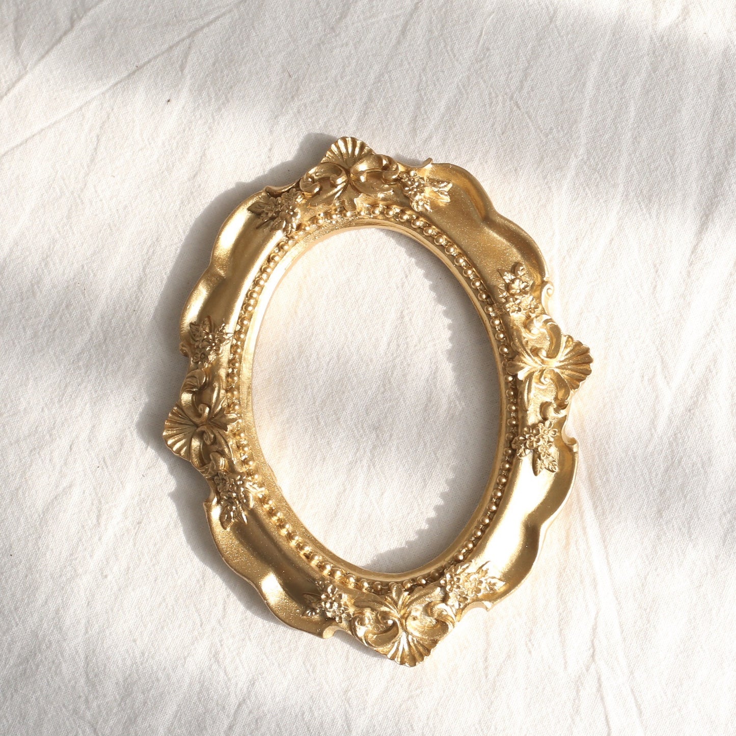 Golden Retro Photo Frame Nail Art Jewelry Decoration Home Decoration Photography Background Shooting Photo Props