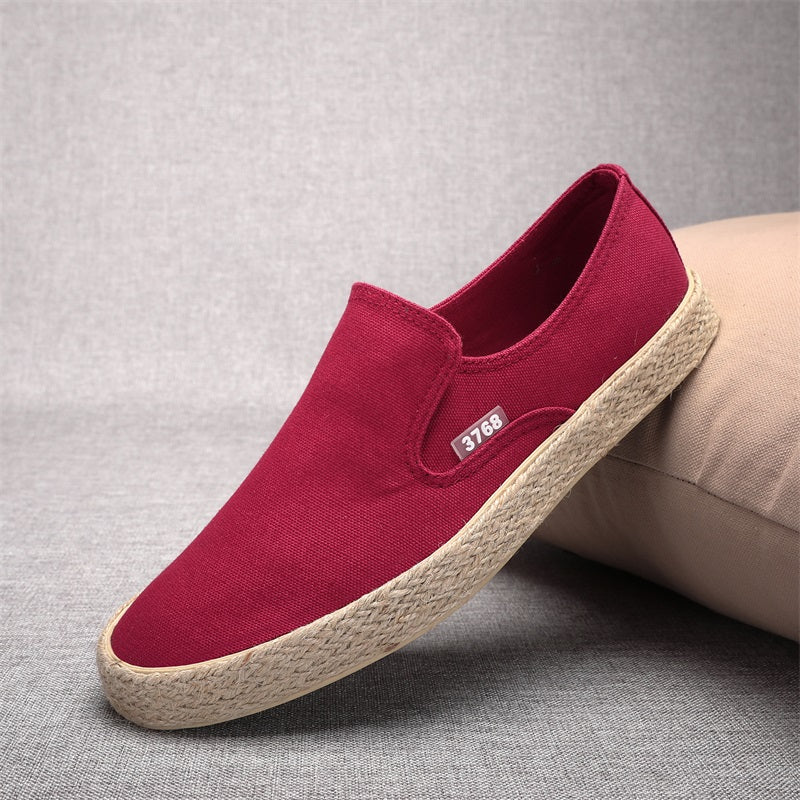 Comfortable One-step Casual Canvas Men's Shoes