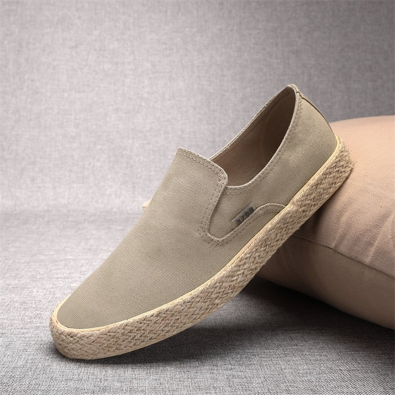 Comfortable One-step Casual Canvas Men's Shoes