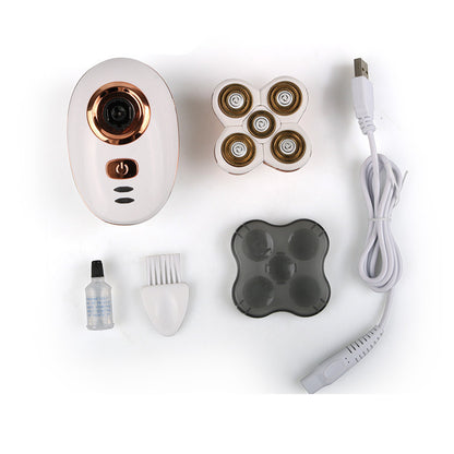 Men Usb Rechargeable Rotary Razor