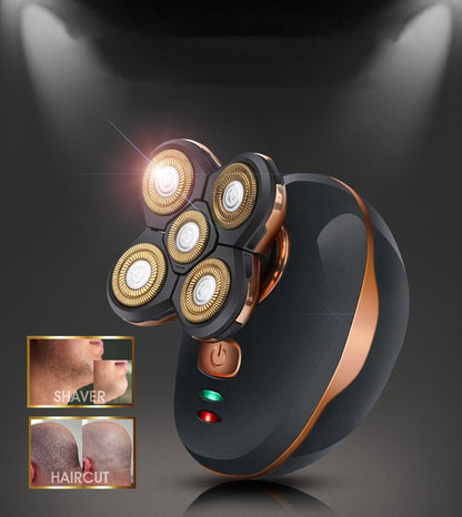 Men Usb Rechargeable Rotary Razor