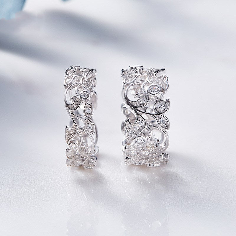 Korean Style Personalized Tail Ring Fashion Inlaid Zircon Ring