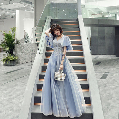 Evening Dress A long, plus-size dress