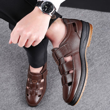Breathable Hole Hollow Dad Casual Shoes