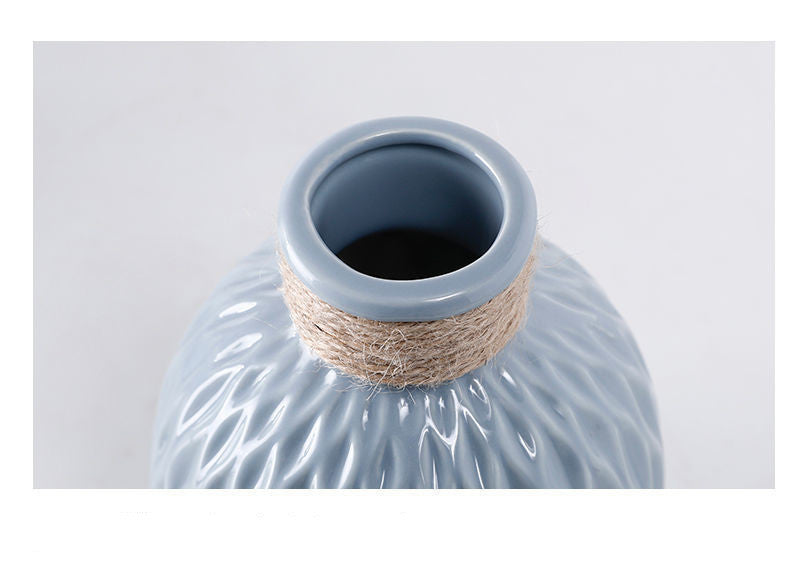 Light Luxury Ceramic Vase Decoration Living Room Bedroom Room Female Decoration