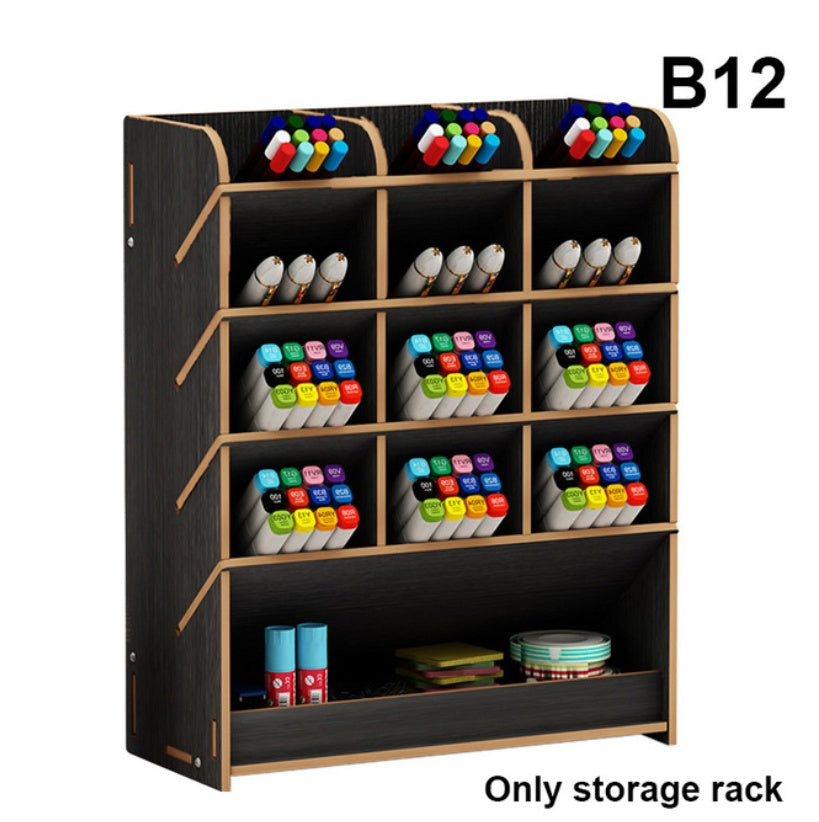 Simple Bookshelf Shelf Table Multi-layer Storage Rack