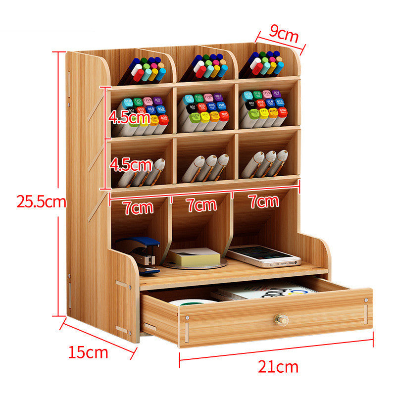 Simple Bookshelf Shelf Table Multi-layer Storage Rack