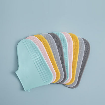 Silicone Waterproof Shoe Covers Are Thick And Durable In Rainy Days