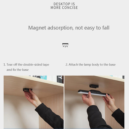 Lamp Dormitory Lamp Portable Adsorption USB Rechargeable Eye Protection Desk Lamp