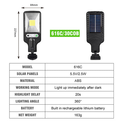 Outdoor Solar Light Household Human Body Induction Solar Street Light