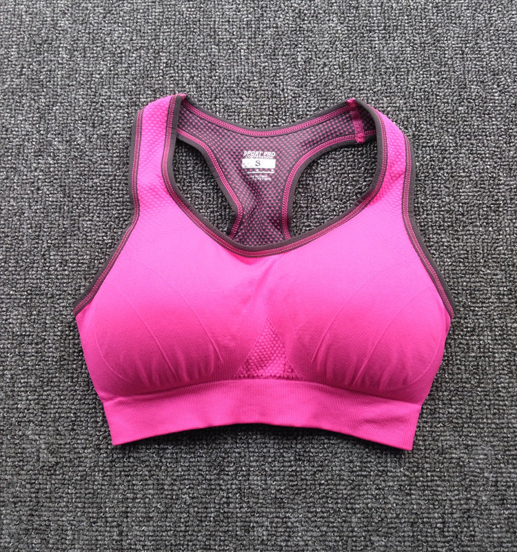 Plus Size Sports Bra Running Fitness Breathable Vest