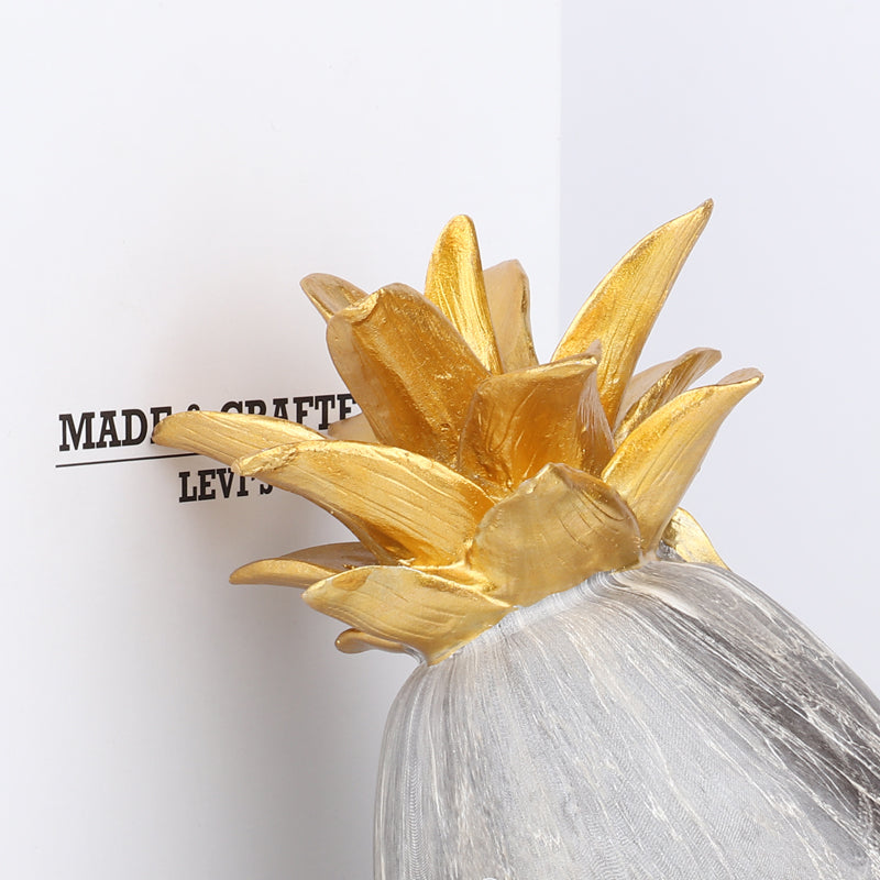 Creative Marbled Resin Pineapple Table Top Decoration
