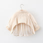 Girls Mid-length Casual Cute Windbreaker Jacket