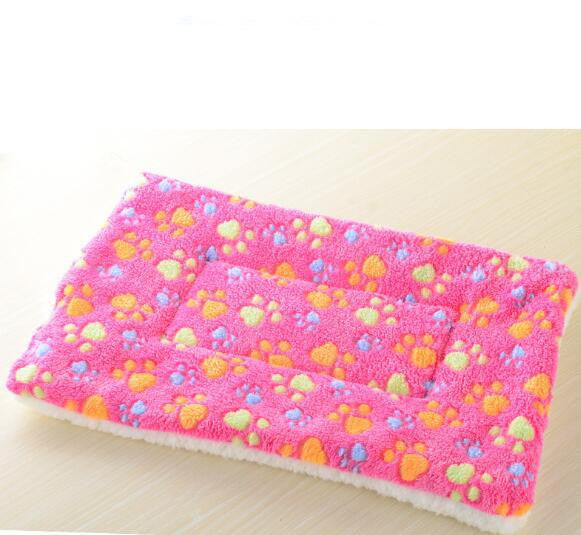 Thick Coral Fleece Mat Kennel Mat Method Blanket