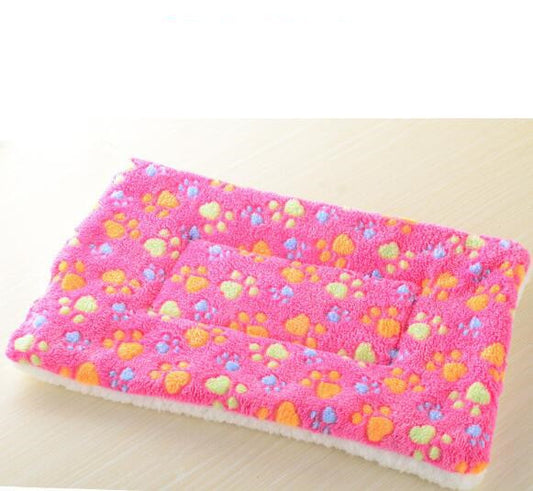 Thick Coral Fleece Mat Kennel Mat Method Blanket