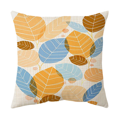 Living Room Sofa Cover Pillowcase Bay Window Cushion Peach Skin