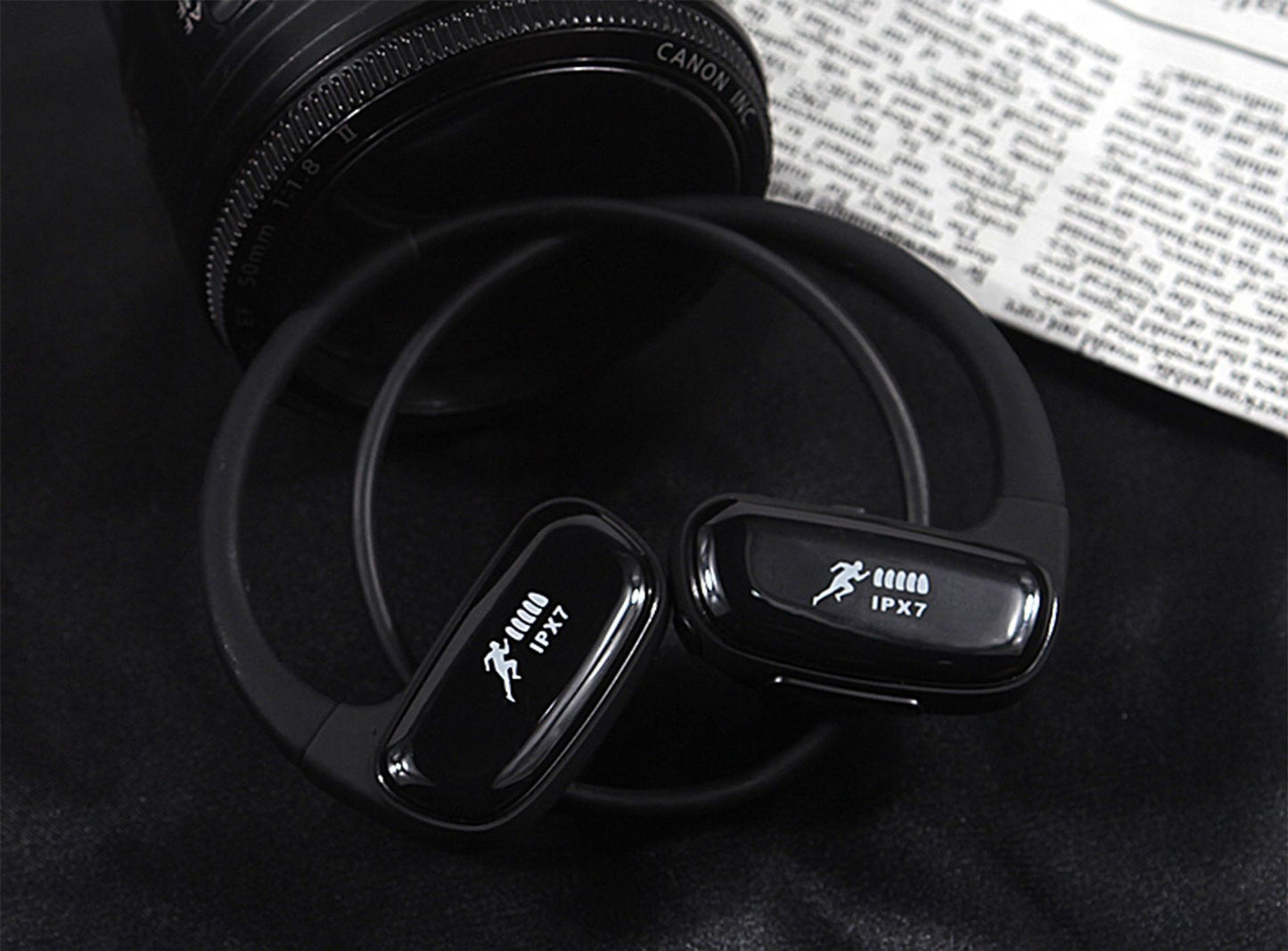 Wireless Bluetooth Headset Sports Head-Mounted Neck Hanging Neck Style