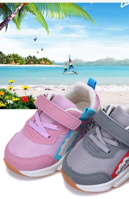 Children's Mesh Sneakers Men And Women Breathable Soft Sole Mesh Shoes