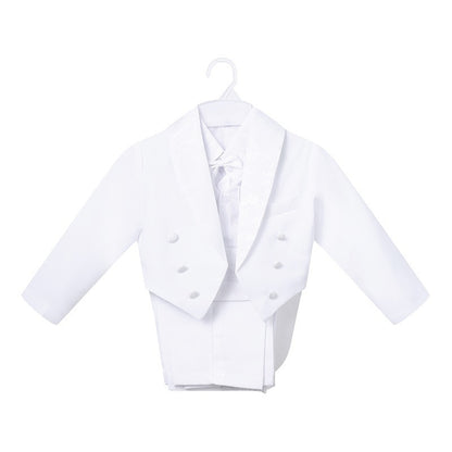 Tuxedo Girdle Dress One-year-old Baby Boy Suit Suit Flower Girl Dress