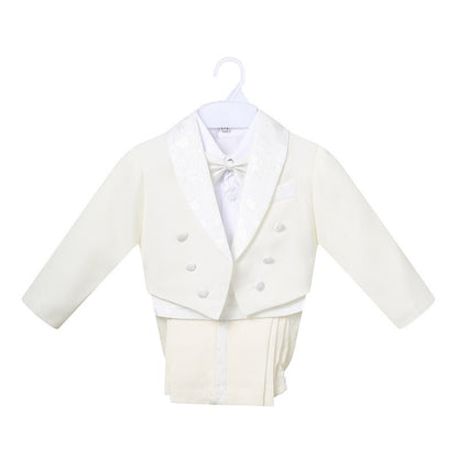 Tuxedo Girdle Dress One-year-old Baby Boy Suit Suit Flower Girl Dress