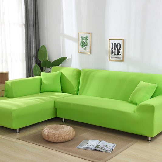 Solid Color Sofa Cover Elastic Tightly Packed Full Cover