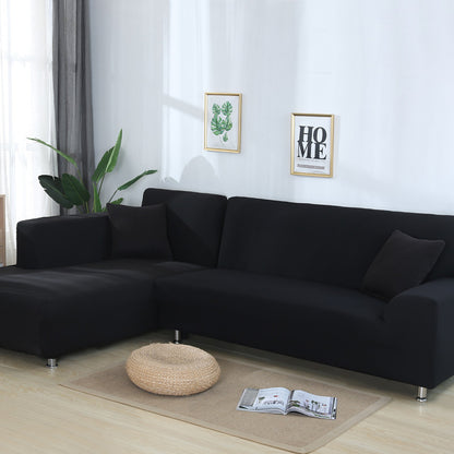 Solid Color Sofa Cover Elastic Tightly Packed Full Cover