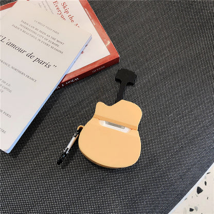 Compatible with Apple, Airpods Headphone Cover Stereo Guitar Wireless Bluetooth Protective Shell