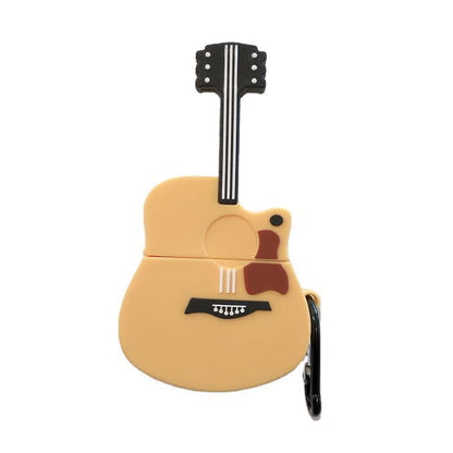 Compatible with Apple, Airpods Headphone Cover Stereo Guitar Wireless Bluetooth Protective Shell