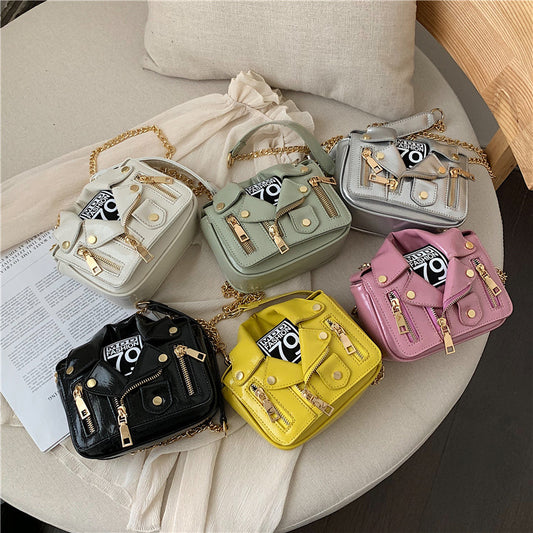 Personalized Clothes Bag Shoulder Bag Chain Small Square Bag