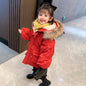New Style Western-Style Children's Mid-Length Parker Cotton Jacket
