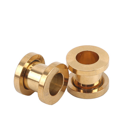 Ear Gauges Stud Earrings Women Alloy Ear Tunnels Plugs Piercing Jewelry Hollow Pulley Ear Stretchers Expander Plugs Tunnels