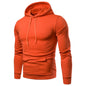 Casual Fashion Plus Size Solid Color Hooded Sweater