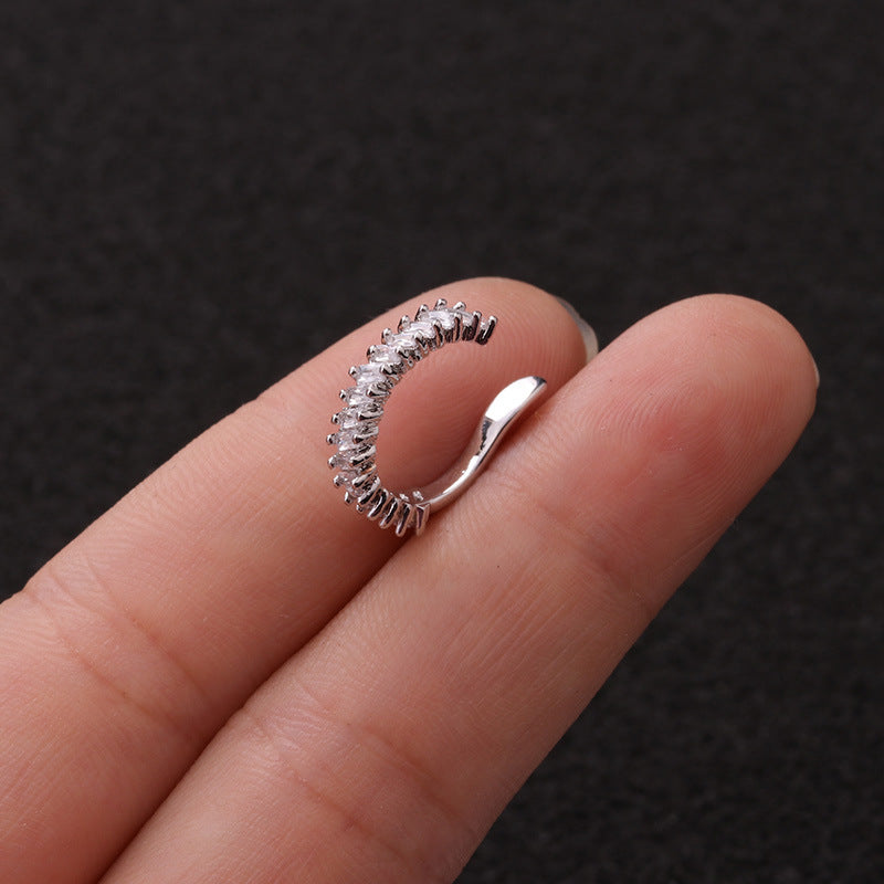 Fashion Women's Micro-Inlaid Anti-Pain Ear Clip