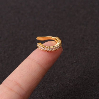 Fashion Women's Micro-Inlaid Anti-Pain Ear Clip