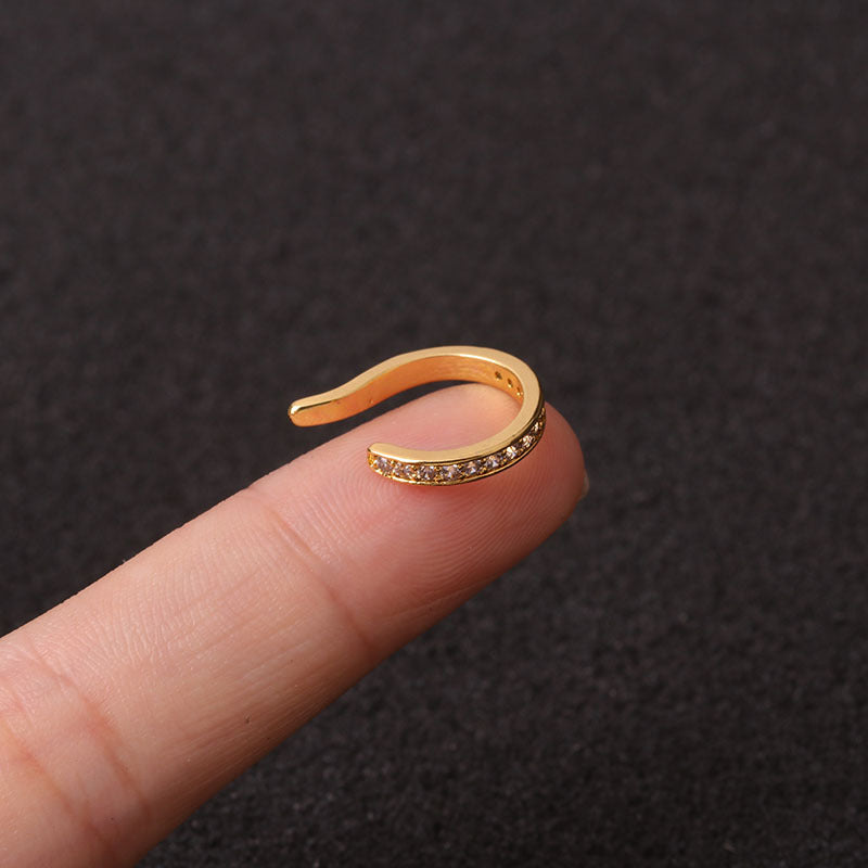 Fashion Women's Micro-Inlaid Anti-Pain Ear Clip