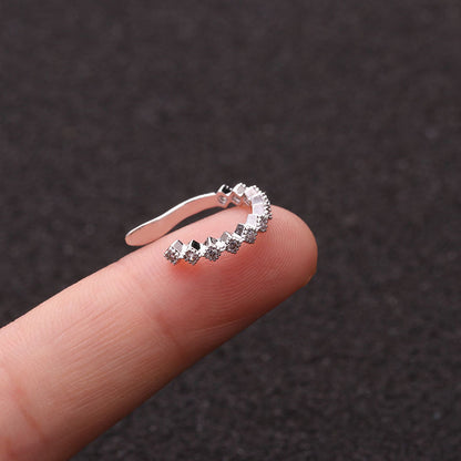 Fashion Women's Micro-Inlaid Anti-Pain Ear Clip