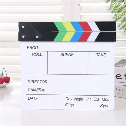 Groceries Creative Field Clapper Board Director Board Movie Clapper Board