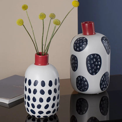 Creative Flower Arrangement Ceramic Vase Living Room Decoration Ornaments