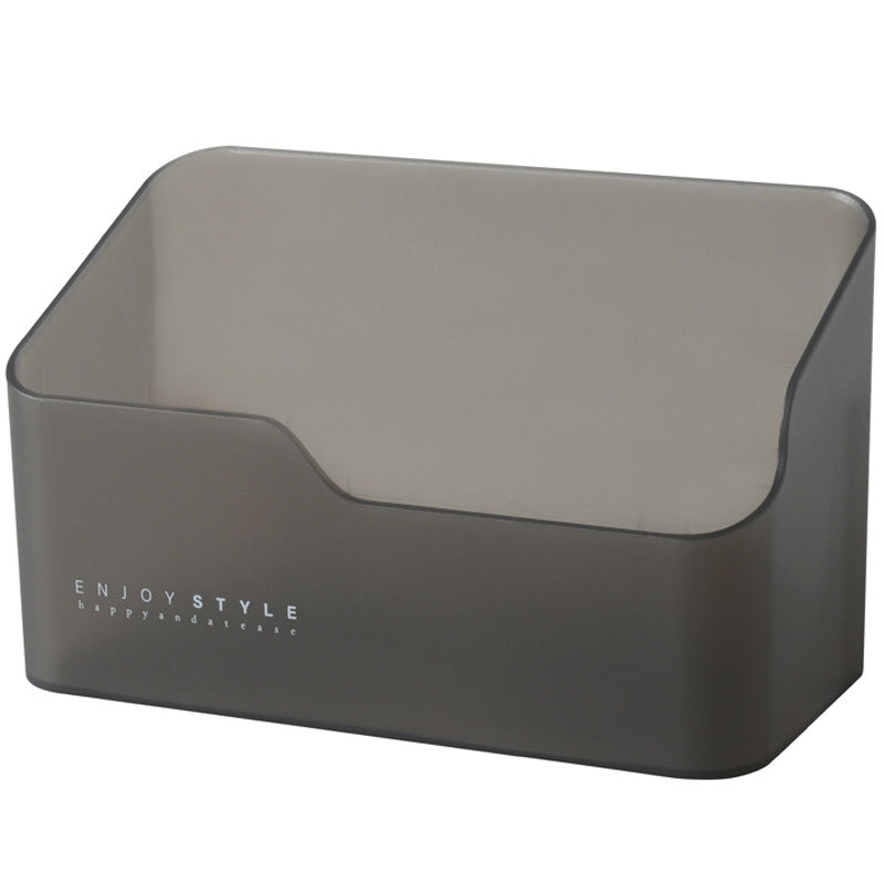 Household Compartment Storage Box Table Mirror Rack
