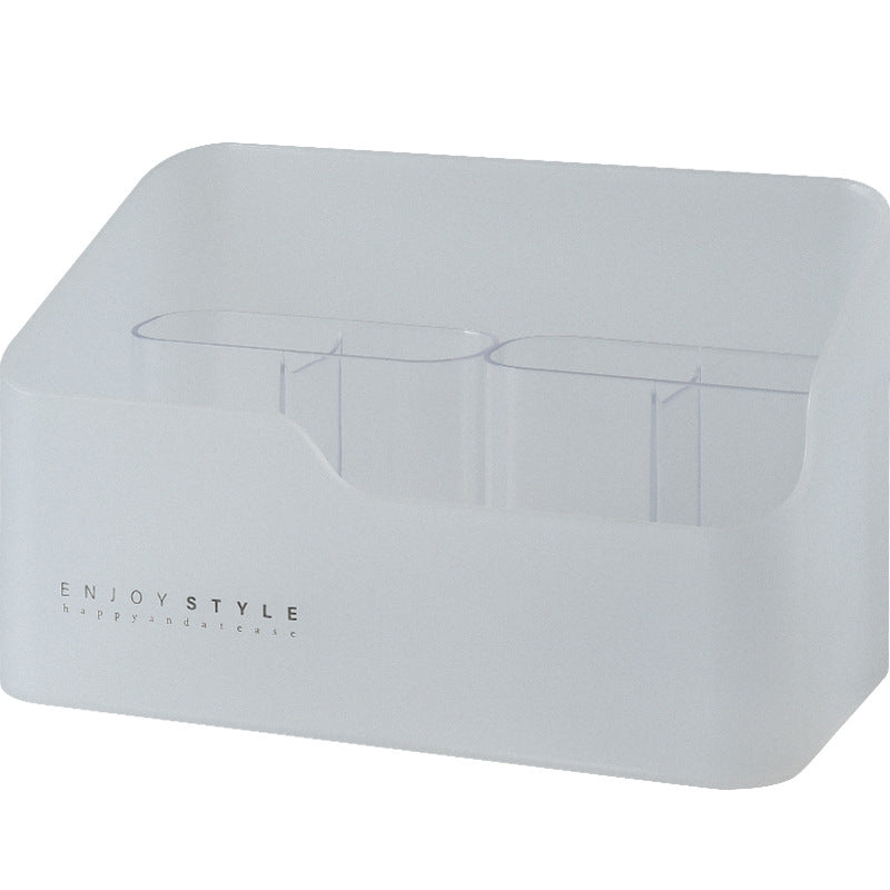 Household Compartment Storage Box Table Mirror Rack