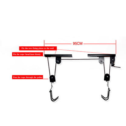 Crane Frame Mountain Bike Hanger Hanging Hook Display Stand