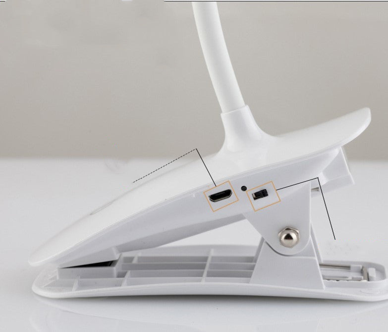 Ring clamp charging table lamp