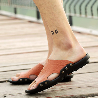 Men's Plus Size Casual Slippers Summer Fashion Trend